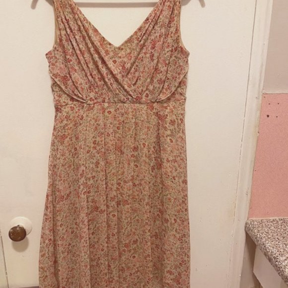 Designer Floral Sun Dress - Picture 1 of 2
